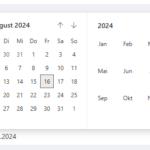 DatePicker with German localization